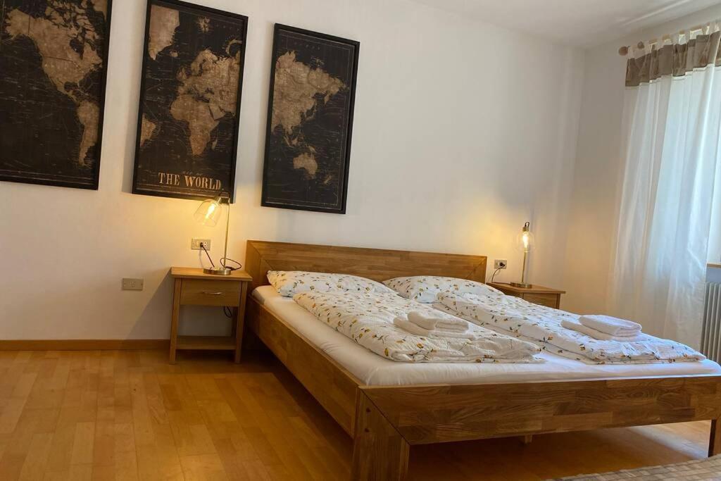 Grosse Wohnung Mit Garagenparkplatz Fiè Exterior foto